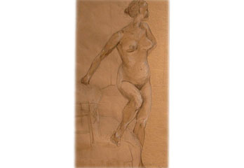 Standing Female Nude