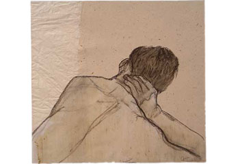 Backward Facing Male Nude